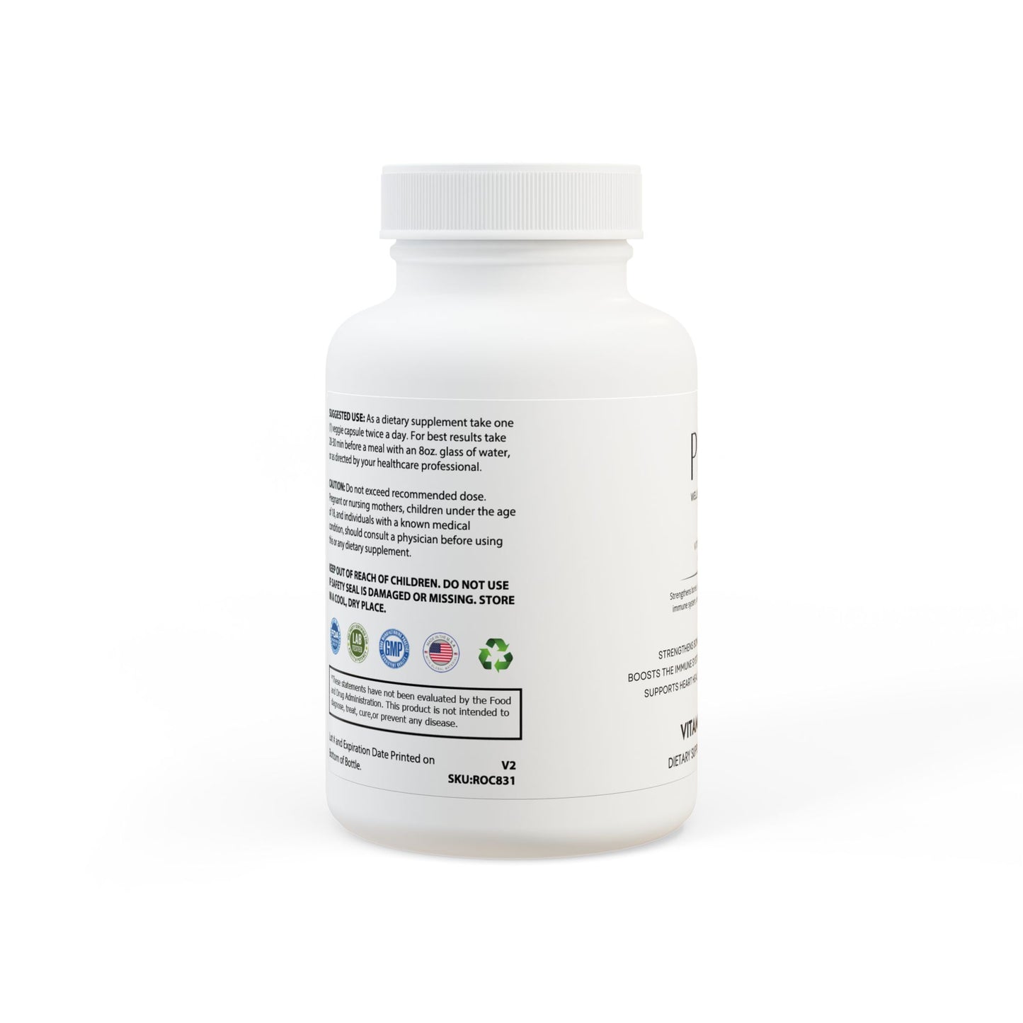 Vitamin K2 + D3 Supplement (60 Capsules)